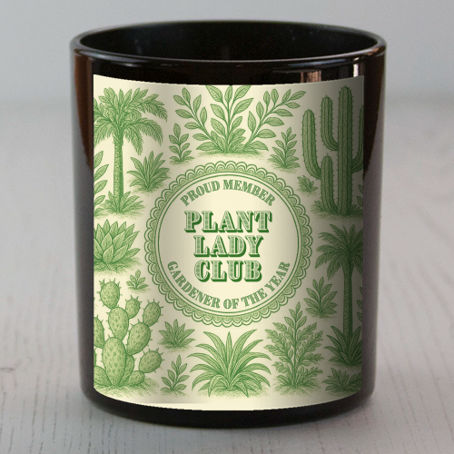 Plant Lady Club - scented candle by Lilly Rose