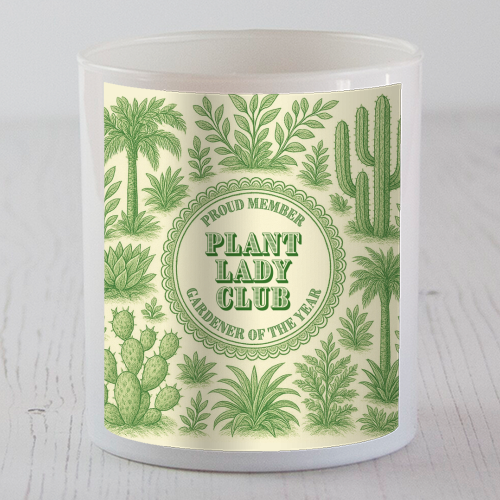 Plant Lady Club - scented candle by Lilly Rose