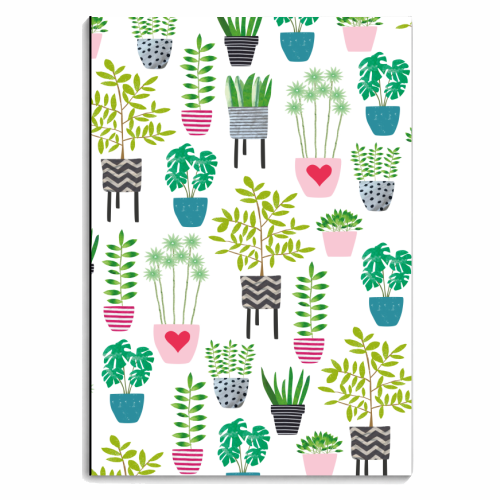 PLANT POTS - personalised A4, A5, A6 notebook by The Boy and the Bear