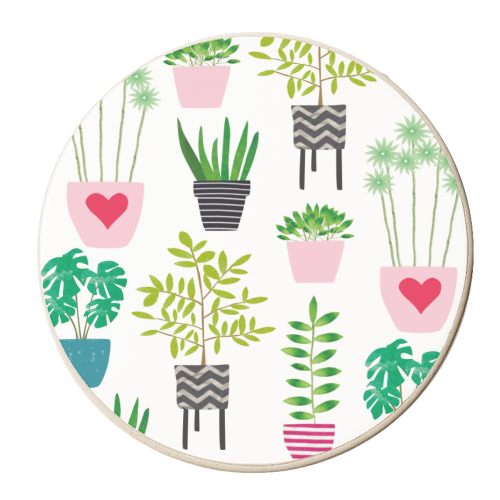 PLANT POTS - personalised beer coaster by The Boy and the Bear