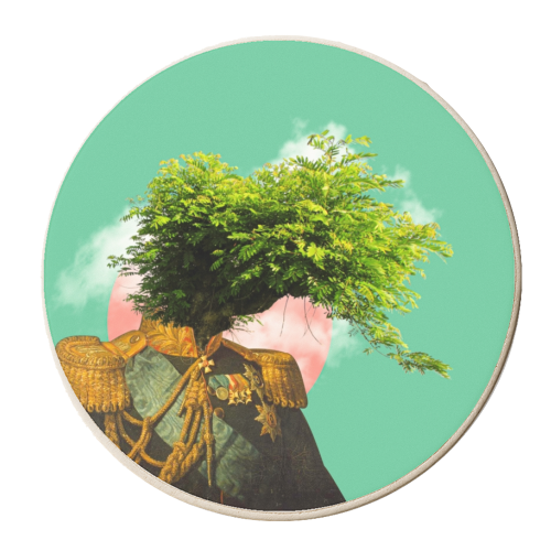 Plant Prince - personalised beer coaster by taudalpoi