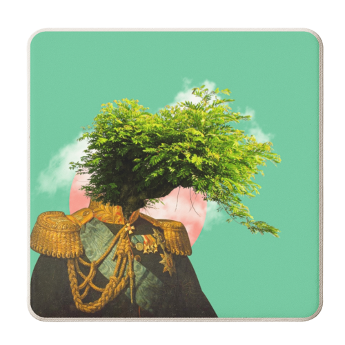 Plant Prince - personalised beer coaster by taudalpoi