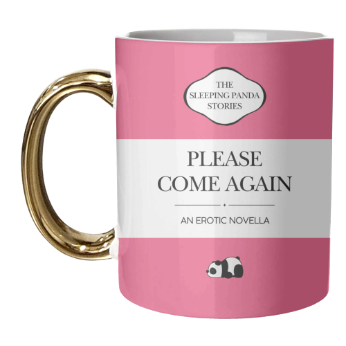 Please Come Again - unique mug by Ms Doodle