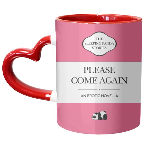 Please Come Again - unique mug by Ms Doodle