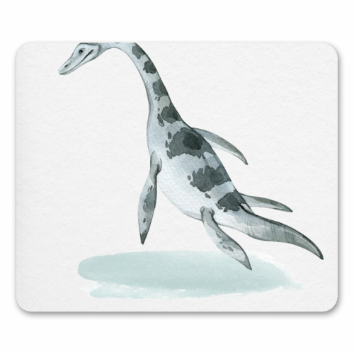 Plesiosaurus - mouse mat by Gal Design