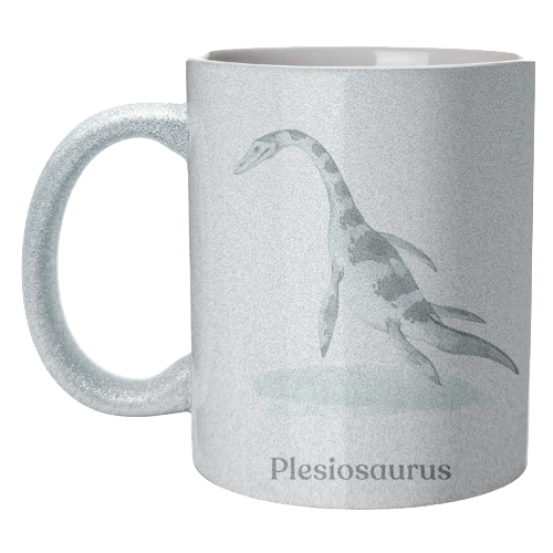 Plesiosaurus - unique mug by Gal Design
