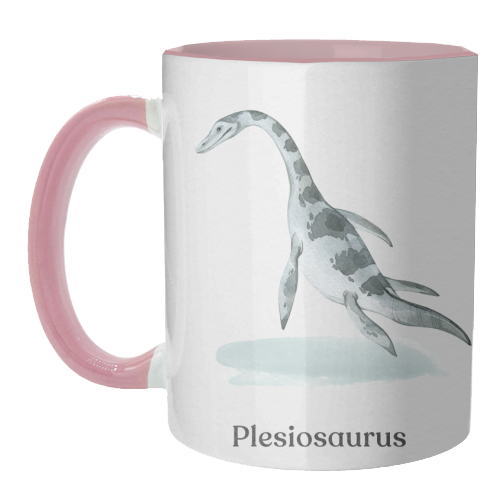 Plesiosaurus - unique mug by Gal Design