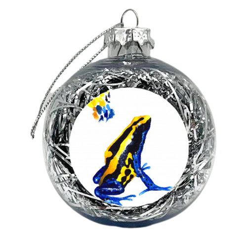 Poison Frog 2 - xmas bauble by Loren Harrison
