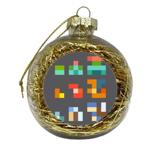 Pokemon Minimalism - xmas bauble by Sam Johnson