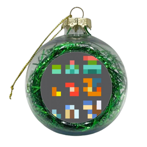 Pokemon Minimalism - xmas bauble by Sam Johnson