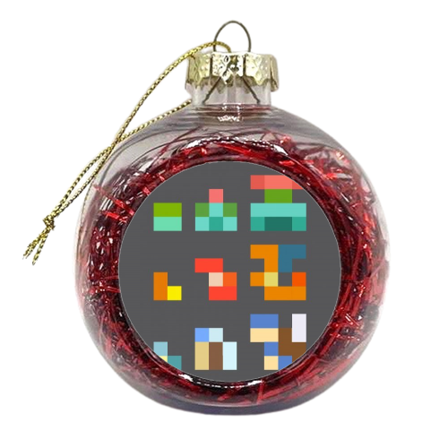 Pokemon Minimalism - xmas bauble by Sam Johnson