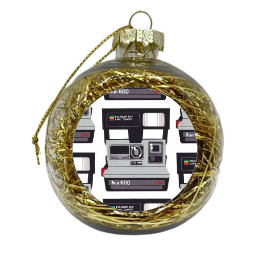 Polaroid 600 - xmas bauble by Chantelle Bell