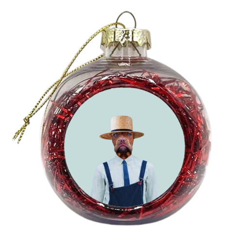 Polaroid n10 - xmas bauble by Francesca Miele