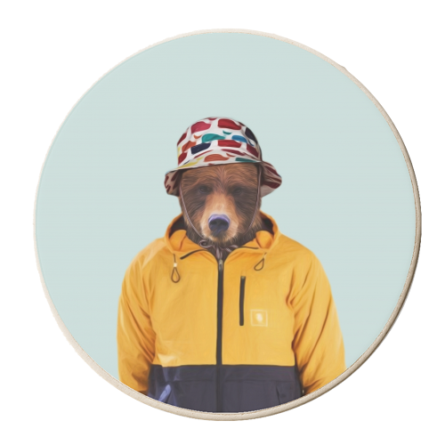 Polaroid n11 - personalised beer coaster by Francesca Miele