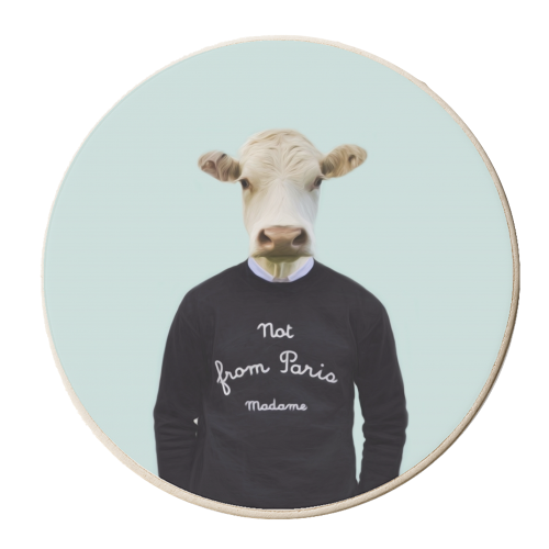 Polaroid n19 - personalised beer coaster by Francesca Miele