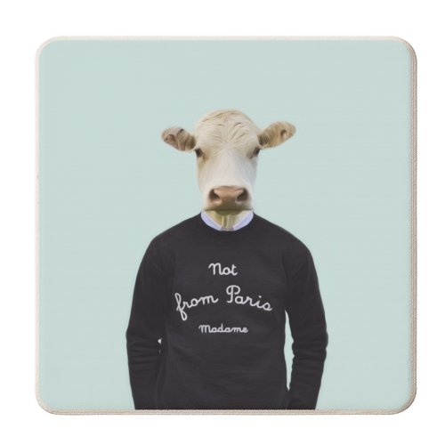 Polaroid n19 - personalised beer coaster by Francesca Miele