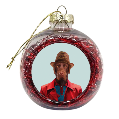 Polaroid n3 - xmas bauble by Francesca Miele