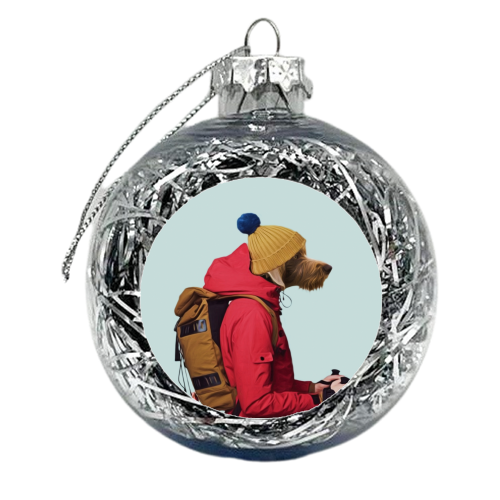 Polaroid n6 - xmas bauble by Francesca Miele