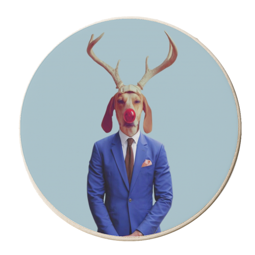 Polaroid N°41 - personalised beer coaster by Francesca Miele