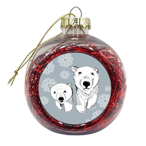 Polars - xmas bauble by Casey Rogers