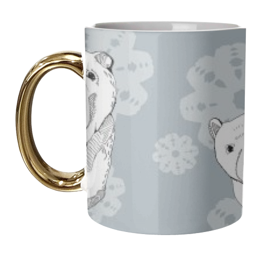 Polars - unique mug by Casey Rogers