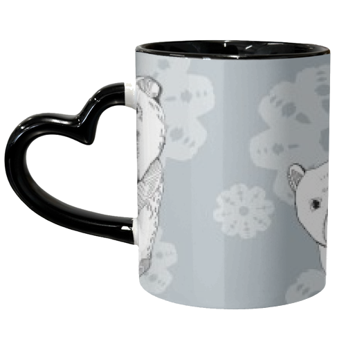 Polars - unique mug by Casey Rogers