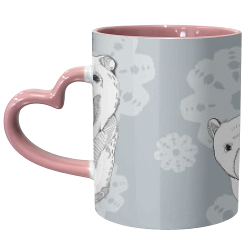 Polars - unique mug by Casey Rogers