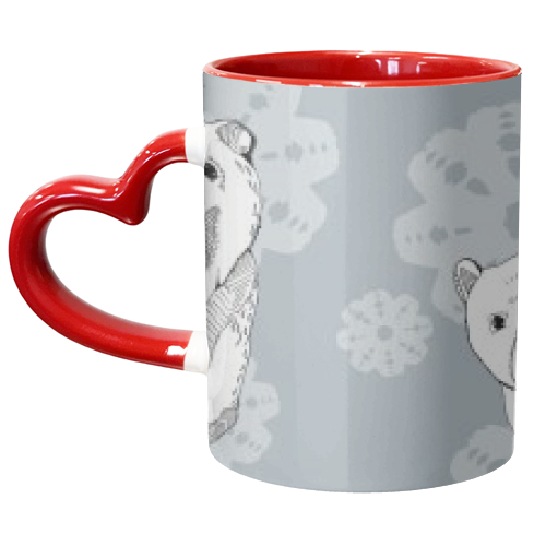 Polars - unique mug by Casey Rogers