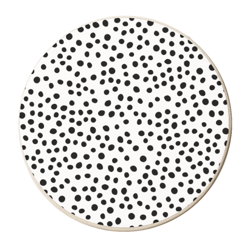 Polka Dots - personalised beer coaster by The 13 Prints