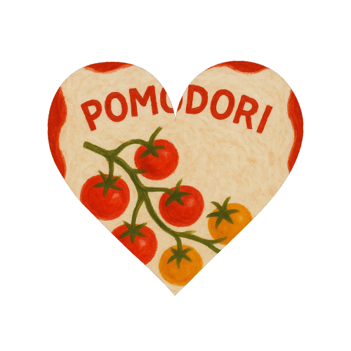 Pomodori - Magnet by Ms Doodle