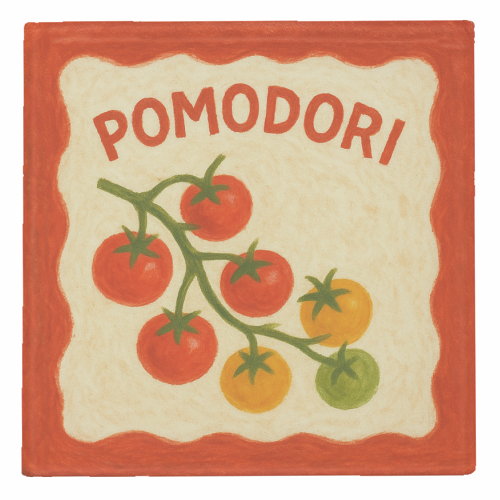 Pomodori - personalised beer coaster by Ms Doodle