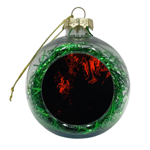 pompeii - xmas bauble by Judith Beeby