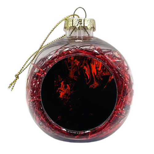 pompeii - xmas bauble by Judith Beeby