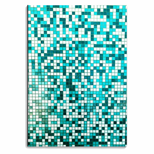 Pool Tiles - personalised A4, A5, A6 notebook by Uma Prabhakar Gokhale