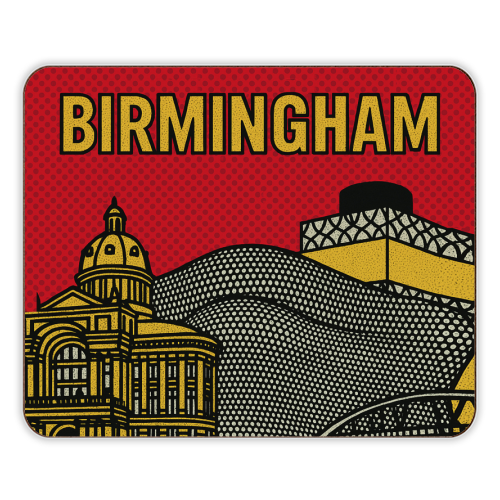 Pop Art Birmingham - designer placemat by Ms Doodle