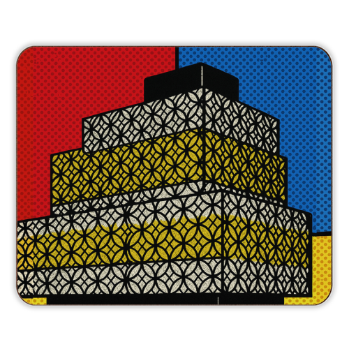 Pop Art Birmingham - Library - designer placemat by Ms Doodle