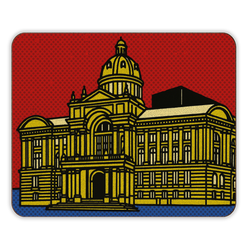 Pop Art Birmingham - Museum and Art Gallery - designer placemat by Ms Doodle