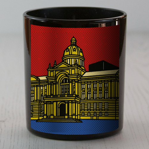 Pop Art Birmingham - Museum and Art Gallery - scented candle by Ms Doodle