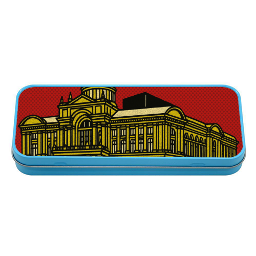 Pop Art Birmingham - Museum and Art Gallery - tin pencil case by Ms Doodle