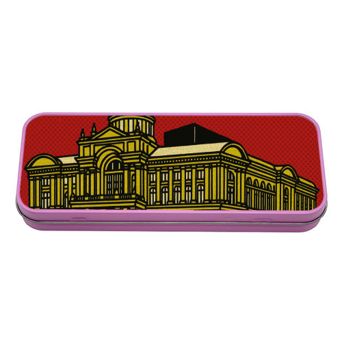 Pop Art Birmingham - Museum and Art Gallery - tin pencil case by Ms Doodle