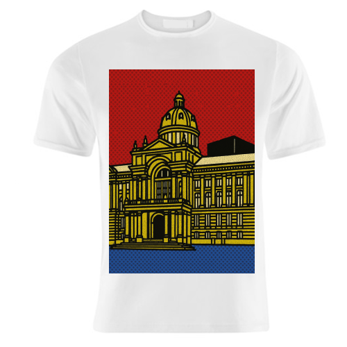 Pop Art Birmingham - Museum and Art Gallery - unique t shirt by Ms Doodle