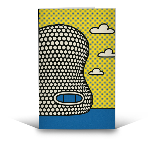 Pop Art Birmingham - Selfridges - funny greeting card by Ms Doodle