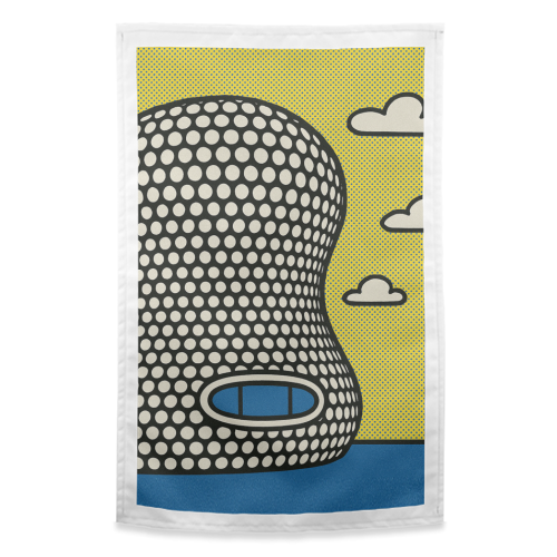 Pop Art Birmingham - Selfridges - funny tea towel by Ms Doodle