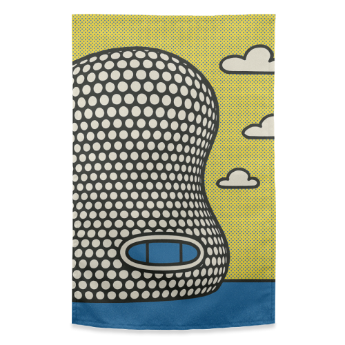 Pop Art Birmingham - Selfridges - funny tea towel by Ms Doodle
