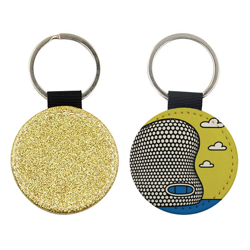 Pop Art Birmingham - Selfridges - keyring by Ms Doodle