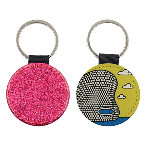 Pop Art Birmingham - Selfridges - keyring by Ms Doodle