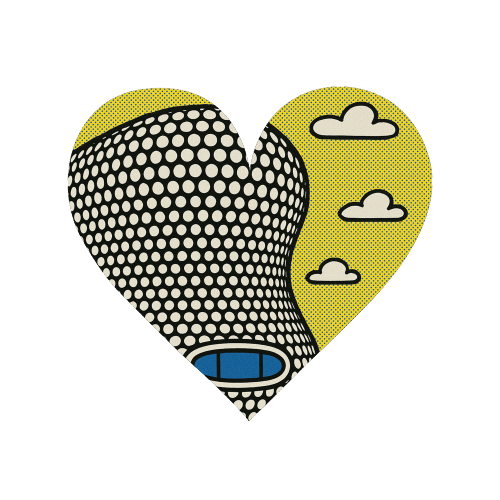 Pop Art Birmingham - Selfridges - Magnet by Ms Doodle