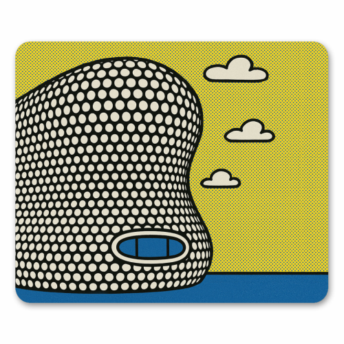 Pop Art Birmingham - Selfridges - mouse mat by Ms Doodle