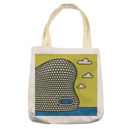 Pop Art Birmingham - Selfridges - printed canvas tote bag by Ms Doodle