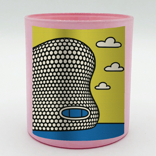 Pop Art Birmingham - Selfridges - scented candle by Ms Doodle